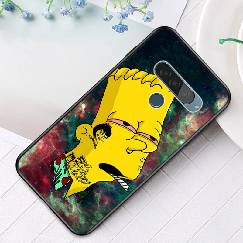 Чехол Simpsons для Google Pixel 6 Pro 5 5A 4 4A XL чехол LG Q60 V60 V50 V50S V40 V35 V30 черный мягкий телефона |