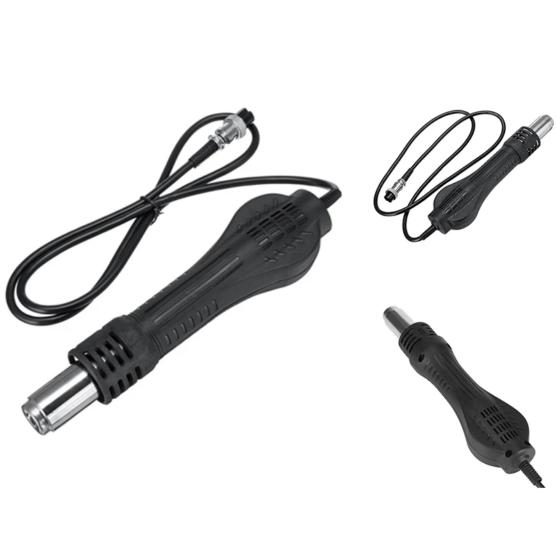 Portable Soldering Station Hot Air Blower Heat Tool Desoldering Handle For 858 858D