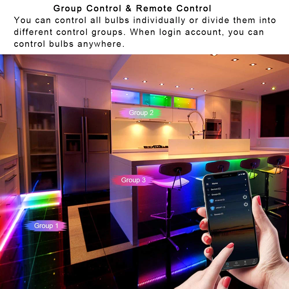 Контроллер Magic Home LED SPI DC12-24V пикселей мини-контроллер Wi-Fi для светодиодной ленты