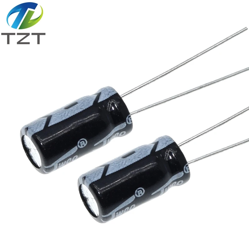 50 шт. высококачественный электролитический конденсатор 35 в 100 мкФ 6*12 мм МКФ 6 3*12