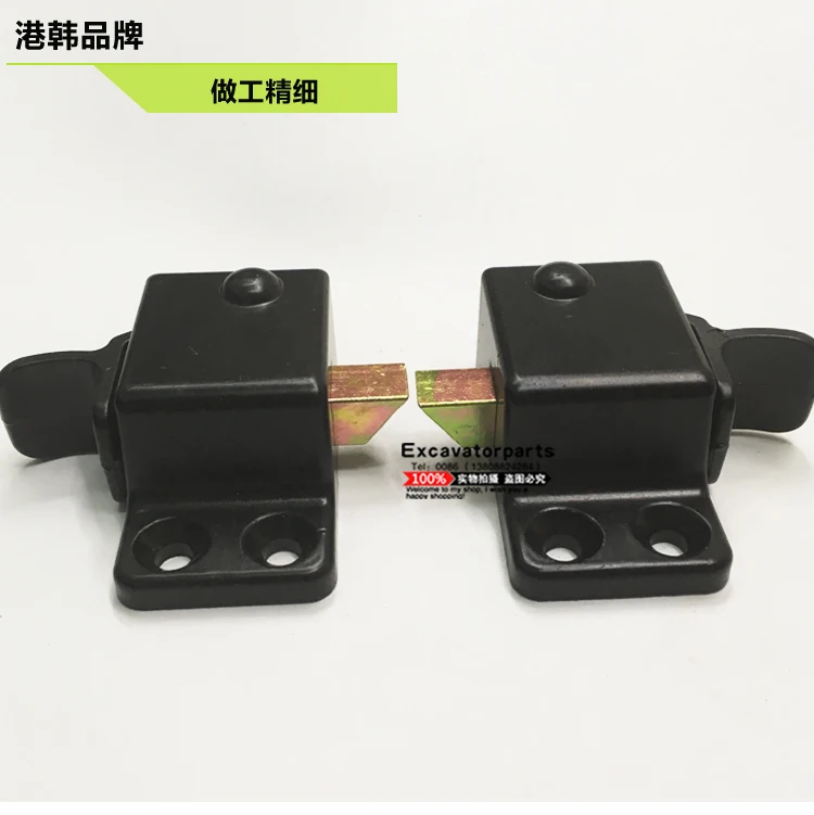 

Excavator Front Windshield bo li suo Shift Window Lock Front Windscreen lock for Mountain Heavy78 sany55 Komatsu 56/60/70/8-7-8