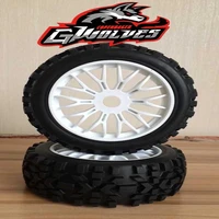 4pc gwolves 18 rc buggy truck off road tyre nylon plus hard wheels pathfinder wasteland all terrainwheel for 18 rc car parts