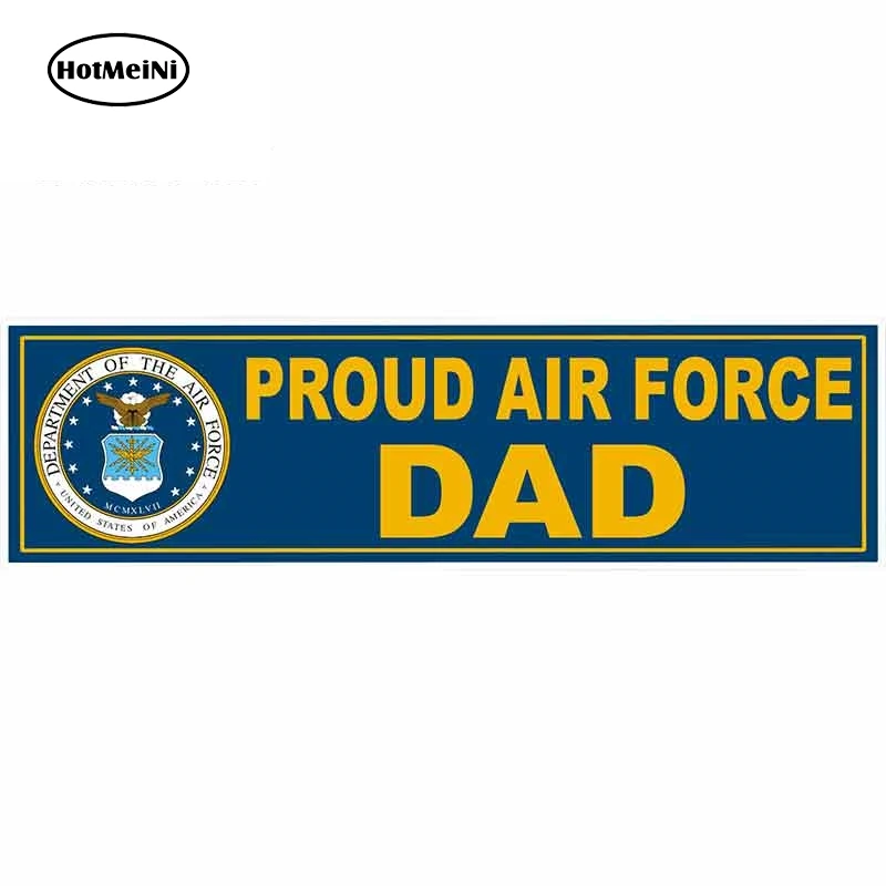 HotMeiNi 13 см x 4 3 для США с гордостью Air Force Dad тонкая наклейка виниловая пленка