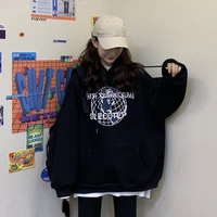 letter printing sweatshirt women oversized hoodies kawaii aesthetic sweatshirt grunge kpop fashion clothes urban harajuku hoodie