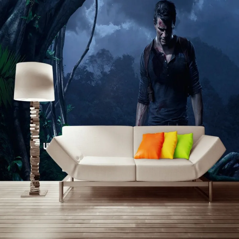 

Прямая поставка, черная настенная бумага на заказ, таинственное море, 4, настенная бумага для фильмов, настенная бумага на заказ для спальни, ...