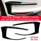 Сплиттер для заднего бампера Canard, противотумансветильник фара для VW Golf 7 MK 7 GTI R GTD 2012-2015VW Golf 7,5 MK 7,5 GTI R GTD 2016-2019