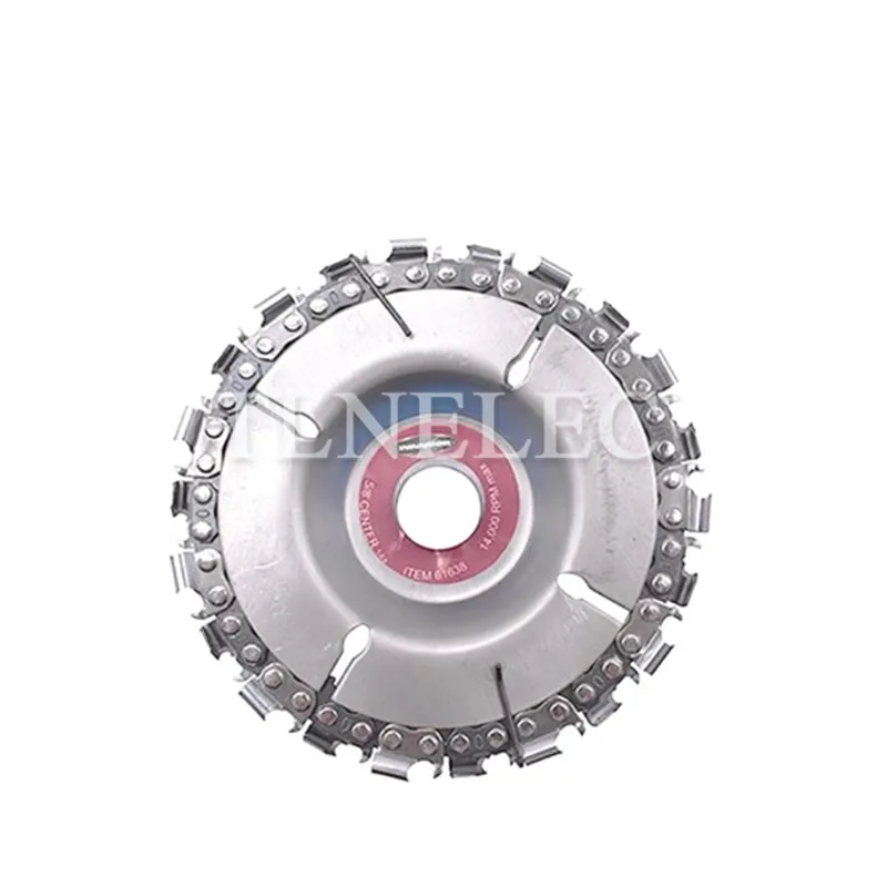 

4 Inch Angle Grinder Special Chain Plate Wood Slotted Saw Blade Woodworking Chain Cutting Pieces Angle Grinding Chain Plate