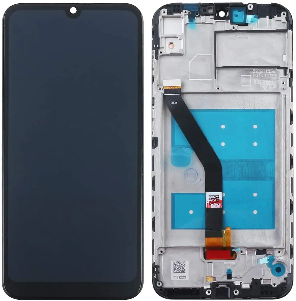 

Screen Replacement for Huawei Honor 8A JAT-AL00 JAT-TL00 6.09" LCD Display Touch Screen Digitizer Assembly with+Tool Black+Frame