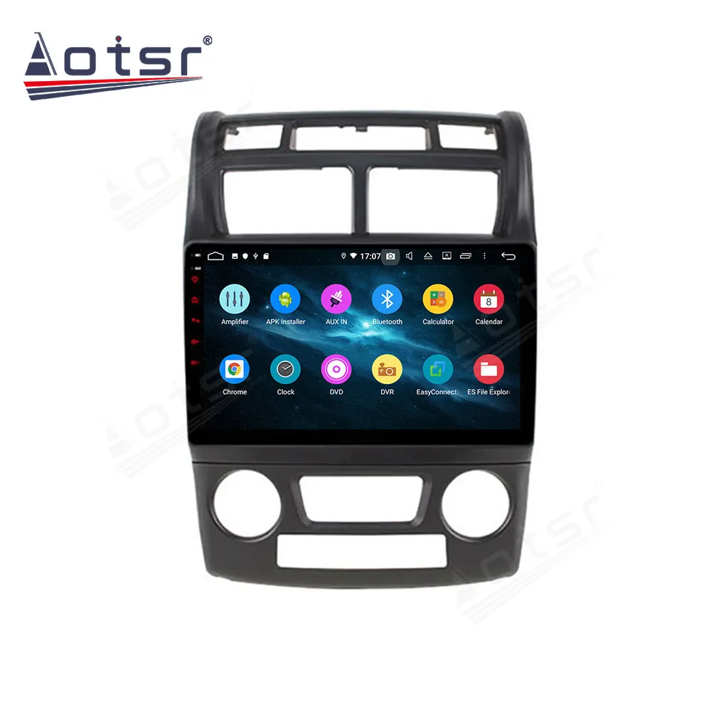 Автомобильный мультимедийный стереопроигрыватель на Android для Kia Sportage 2007-2010