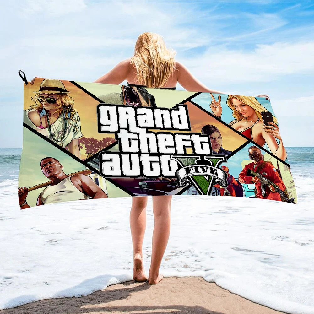 Банное полотенце из микрофибры с принтом для женщин | Спорт и развлечения