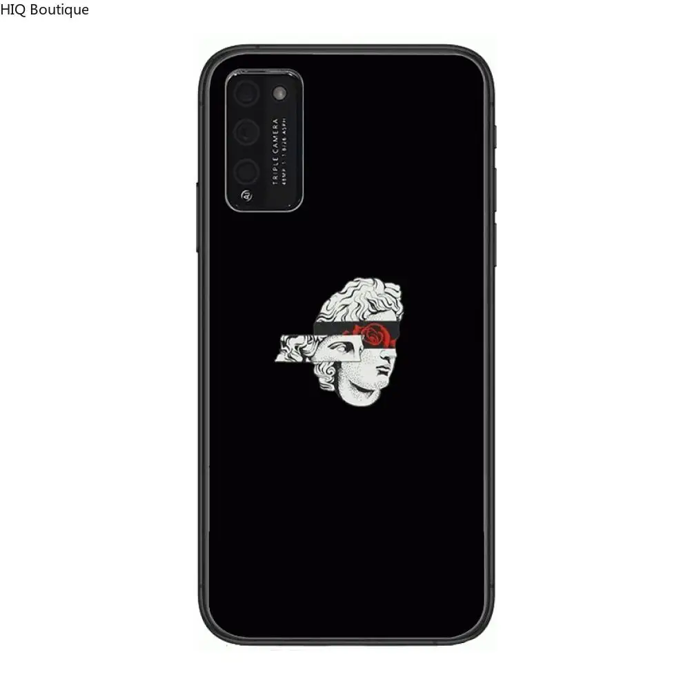 

Sell well Clear Phone Case For Huawei Honor 10 20 30 9 X Pro Lite V 5G RU Black Etui Coque Hoesjes Comic Fashion