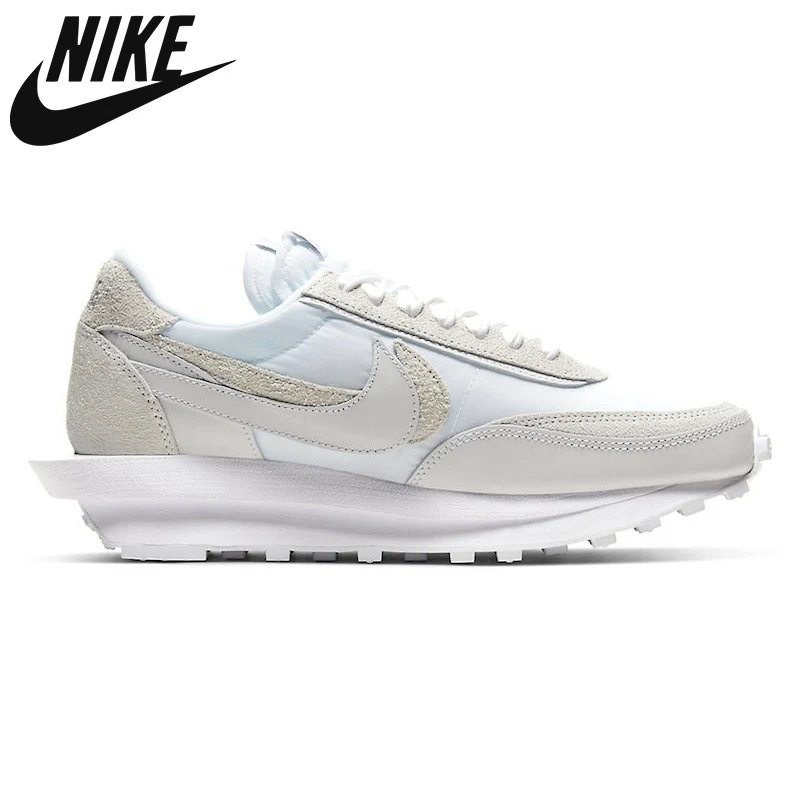 

Women's black running shoes white nylon fashion sports shoes outdoor sports shoes coach