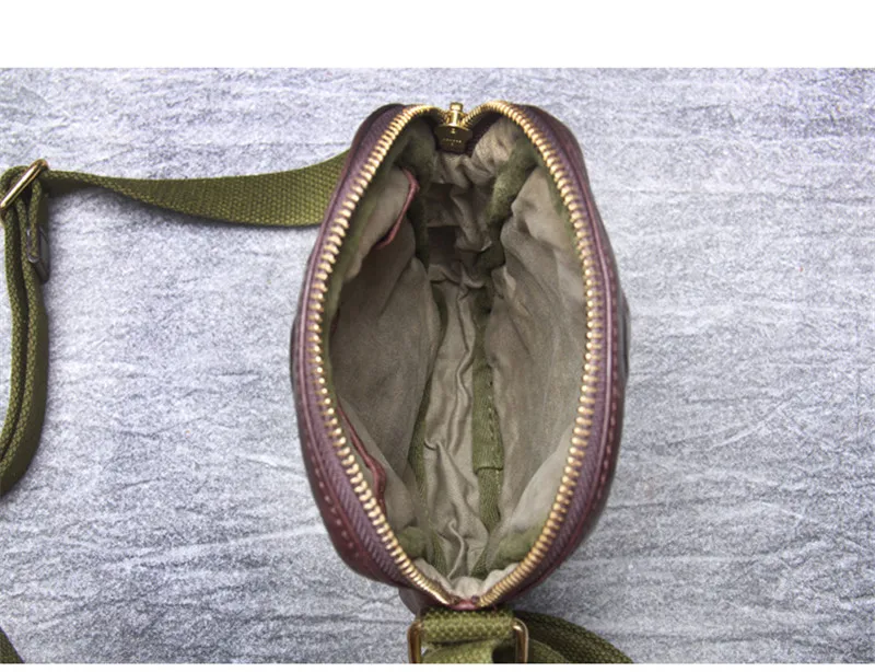 PNDME fashion vintage genuine leather men's small chest bag casual high quality soft cowhide mini messenger bag luxury phone bag