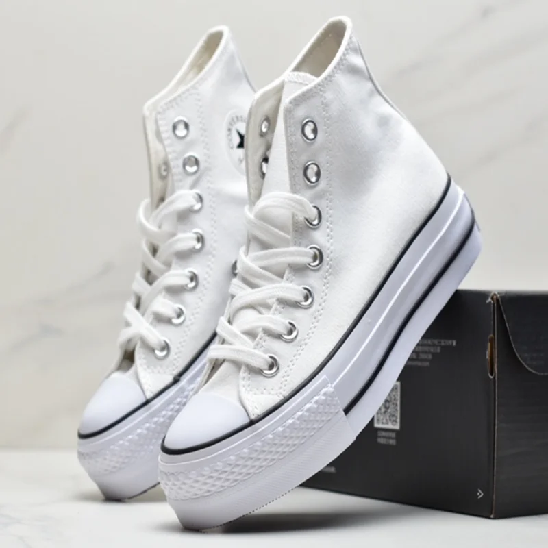 

2021 New plimsolls Women Skateboarding Shoes rope soled shoe Overfire thick bottom cork High top Star Bag Lindy Soft bottom