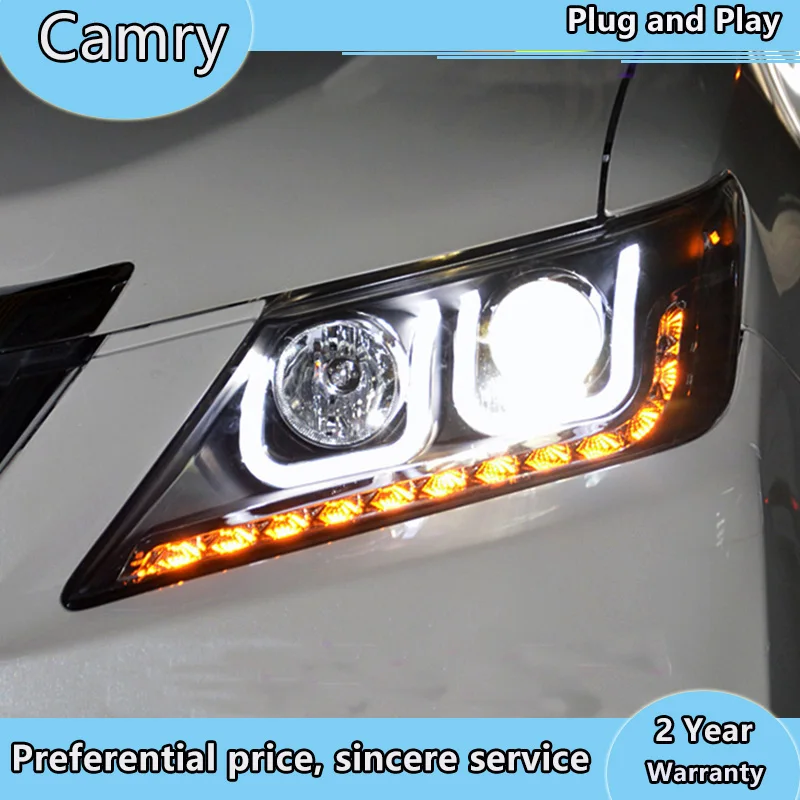 

Car Styling for Toyota 2012-2014 Camry Headlight camry LED Headlight LED DRL hid headlamp Accessories