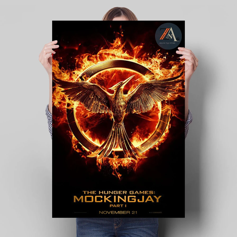 Постер фильмов о голодных играх серия холст картина печать современный художник