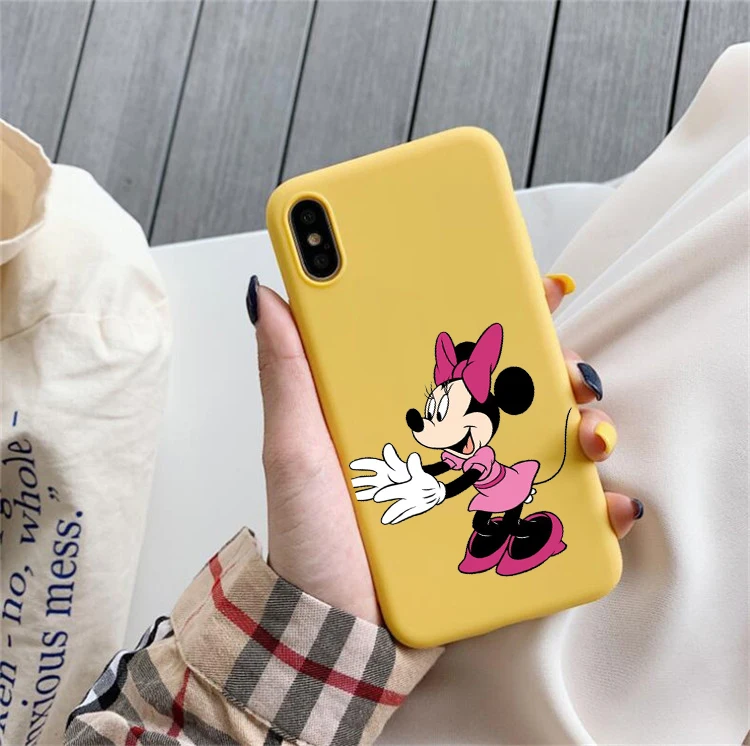 Мягкий термополиуретановый чехол с Микки и Минни для huawei p30 pro p30 lite p20 pro p10 mate 20 p10 lite honor 9 lite honor 10 lite