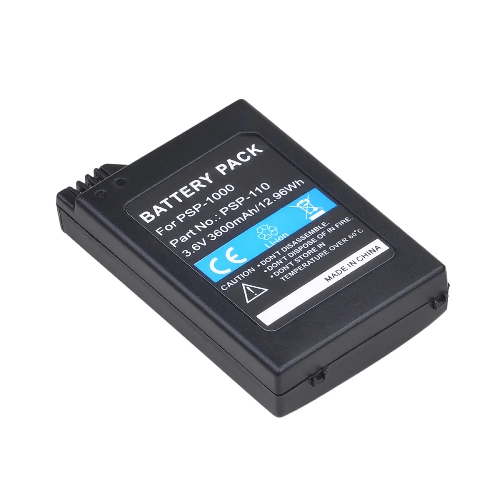 3x PSP 110 сменный аккумулятор и зарядное устройство с двумя портами для Sony PSP-110