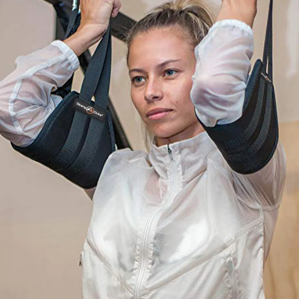 Подвешивающиеся лямки для укрепления мышц брюшной полости и тренировки основной