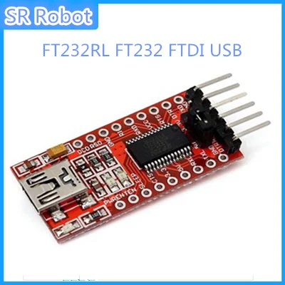 Модуль последовательного адаптера FT232RL FT232 с USB на TTL 3 В 5 кабель для скачивания