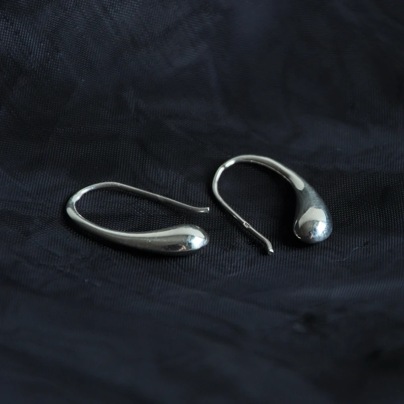 Женские серьги капельки из серебра 925 пробы|Серьги-подвески| |