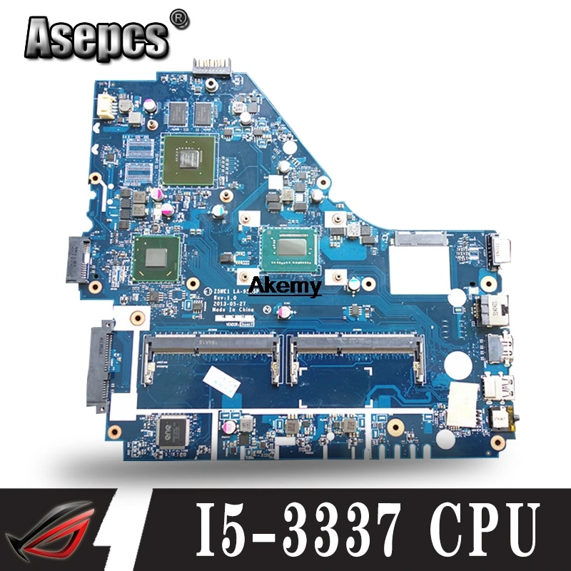 Z5WE1 LA 9535P для acer aspire E1 570 570G Материнская плата ноутбука I5 3337 процессор DDR3 GT720M