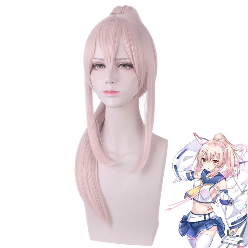 Игра Azur Lane Ayanami длинный хвост парик Косплэй костюм синтетический термостойкий