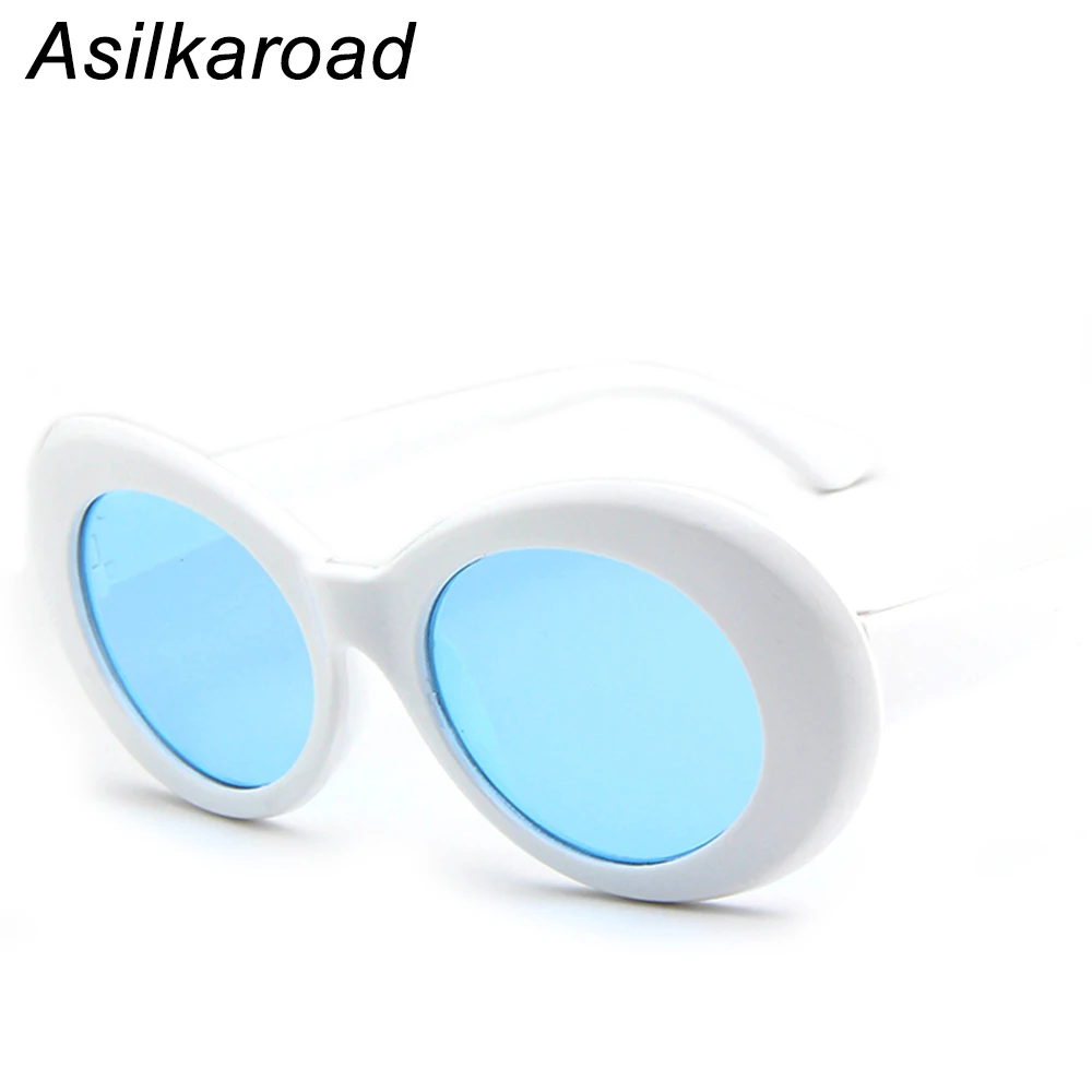 Women 's Oval Sunglasses for Men and Girl UV400 Eyewear Plastic Acrylic 50mm Adult Asilkaroad 52mm | Аксессуары для одежды