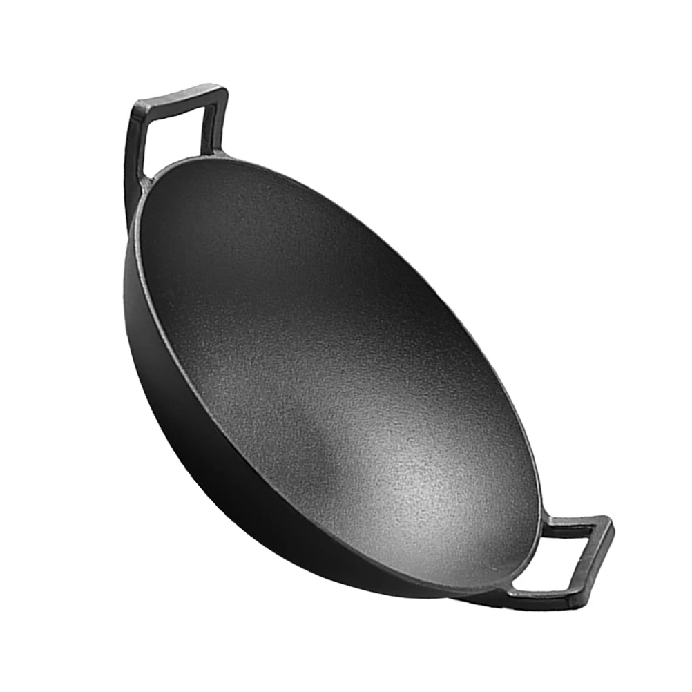 1 шт. двойная ручка кухонная посуда без крышки антипригарная круглая Нижняя