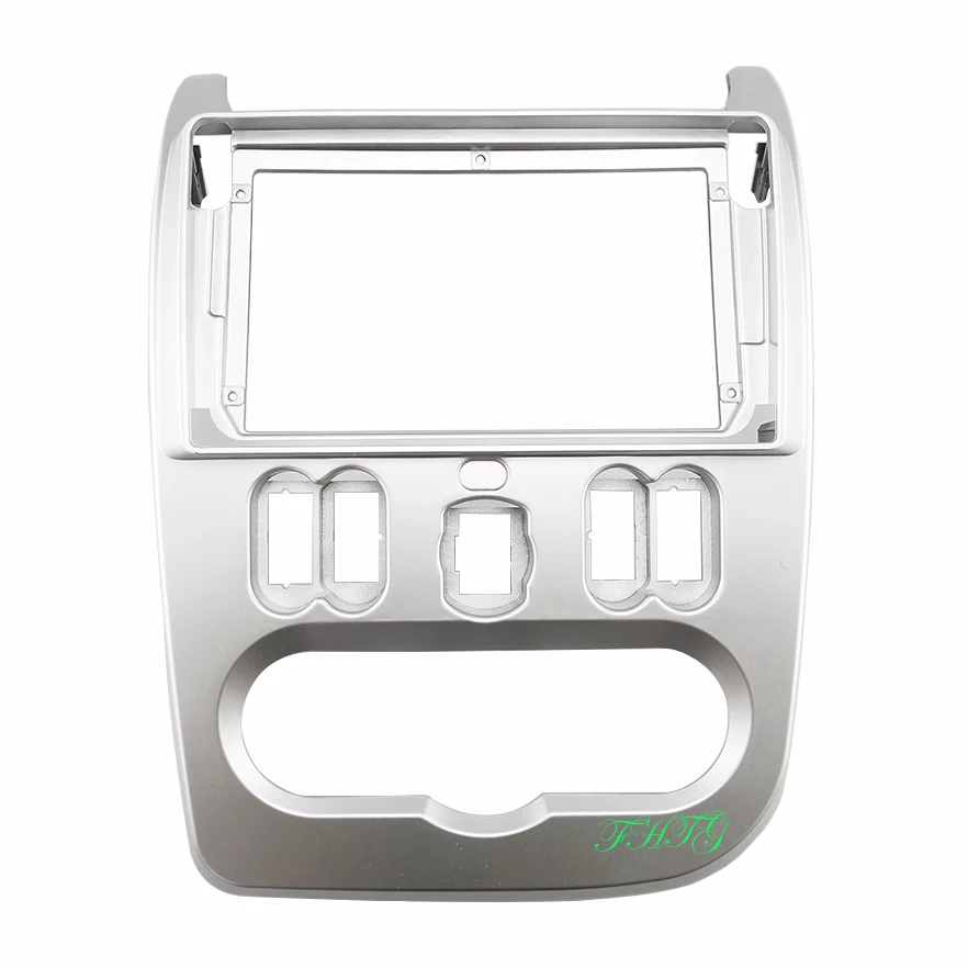 

9-дюймовая Автомобильная аудиорамка Fasxia, Автомобильная Радио Fascia, панель навигации gps, подходит для RENAULT LOGAN 2010-2013