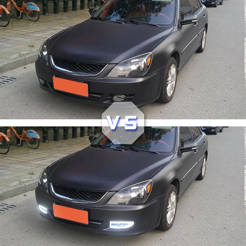 Светодиодные фары DRL для Mitsubishi Lancer 2004 2005 2006 дневные ходосветильник огни