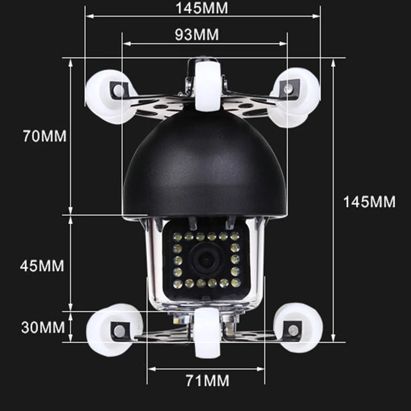 WP70D HD Tap Water Pipe Camera 360-degree Rotating Cave Detector Industrial Endoscope | Инструменты