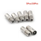 Переходник F из алюминиевого сплава к коаксиальному разъему RF IEC, 5 шт.10 шт.