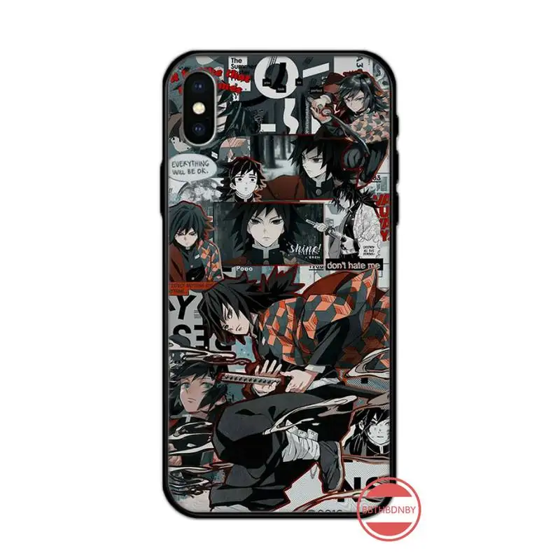 

DEMON SLAYER anime Phone Case for iPhone 11 12 mini pro XS MAX 8 7 6 6S Plus X 5S SE 2020 XR