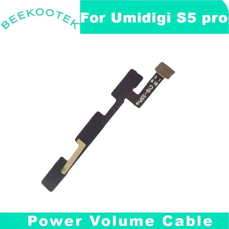

New UMIDIGI S5 PRO Side Button Flex Cable Original Power + Volume Button FPC Wire Flex Cable repair accessories for S5 PRO