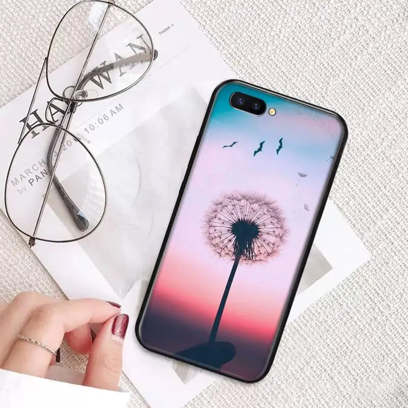 

Blue sky beautiful Dandelion Phone Case For OPPO A ax 3 5 3 37 57 59 37 73 75 83 71 2018 11 1k s PRO cover funda shell coque