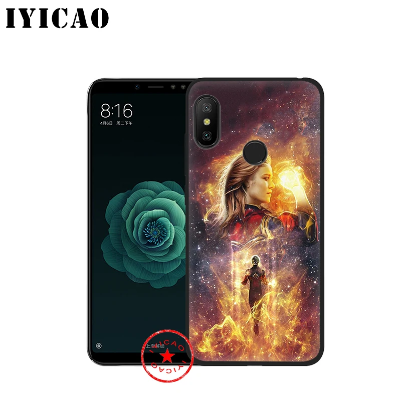 IYICAO капитан с героями комиксов Марвел мягкий чехол для Xiaomi mi A3 A2 A1 8 Lite 9 Se макс 3 F1