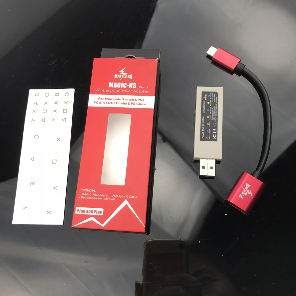 2021 MayFlash Magic-контроллер NS трость адаптер контроллер аркадная палочка для Nintendo Switch
