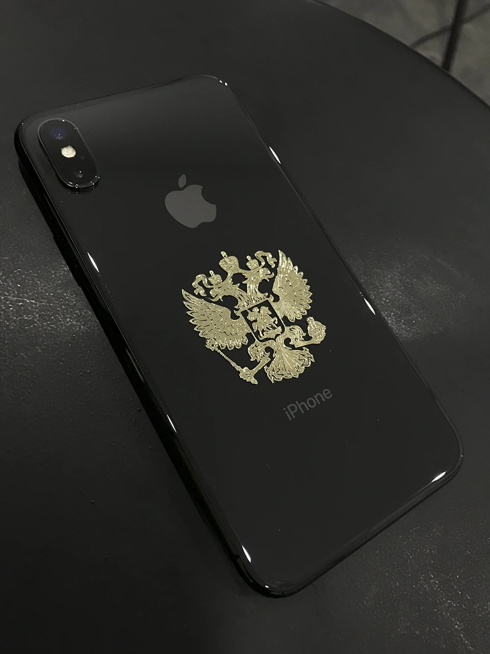 Герб России никелевая металлическая наклейка для автомобиля эмблема орла