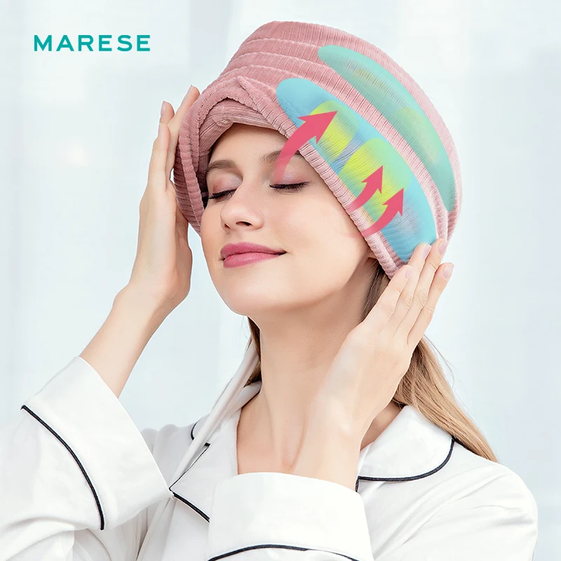 

Electric Head Massager Scalp Air Compression Heat Massage Release Stress To Help Sleep Migraine Relief Wireless Hands Free