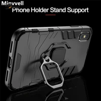 4 in 1 shockproof case for iphone 5 5s se2020 6 6s 7 8 plus xs max case for iphone 12 11 pro max magnetic phone finger holders