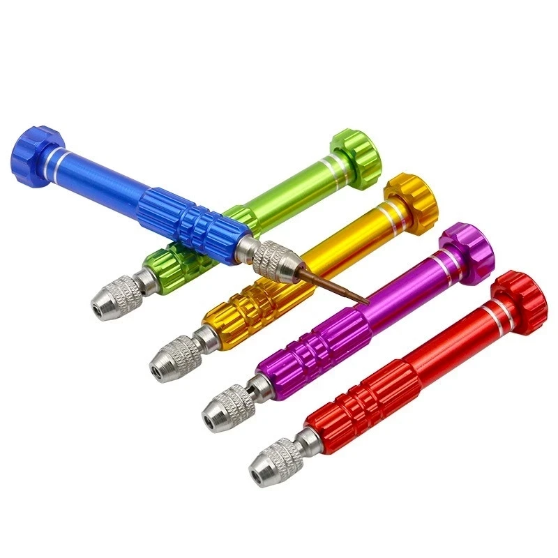 

5 in 1 Aluminum Alloy Screwdriver Repair Open Tools Kit Screwdrivers For iPhone Samsung Galaxy DIY Mobile Phone Repair Tools Kit