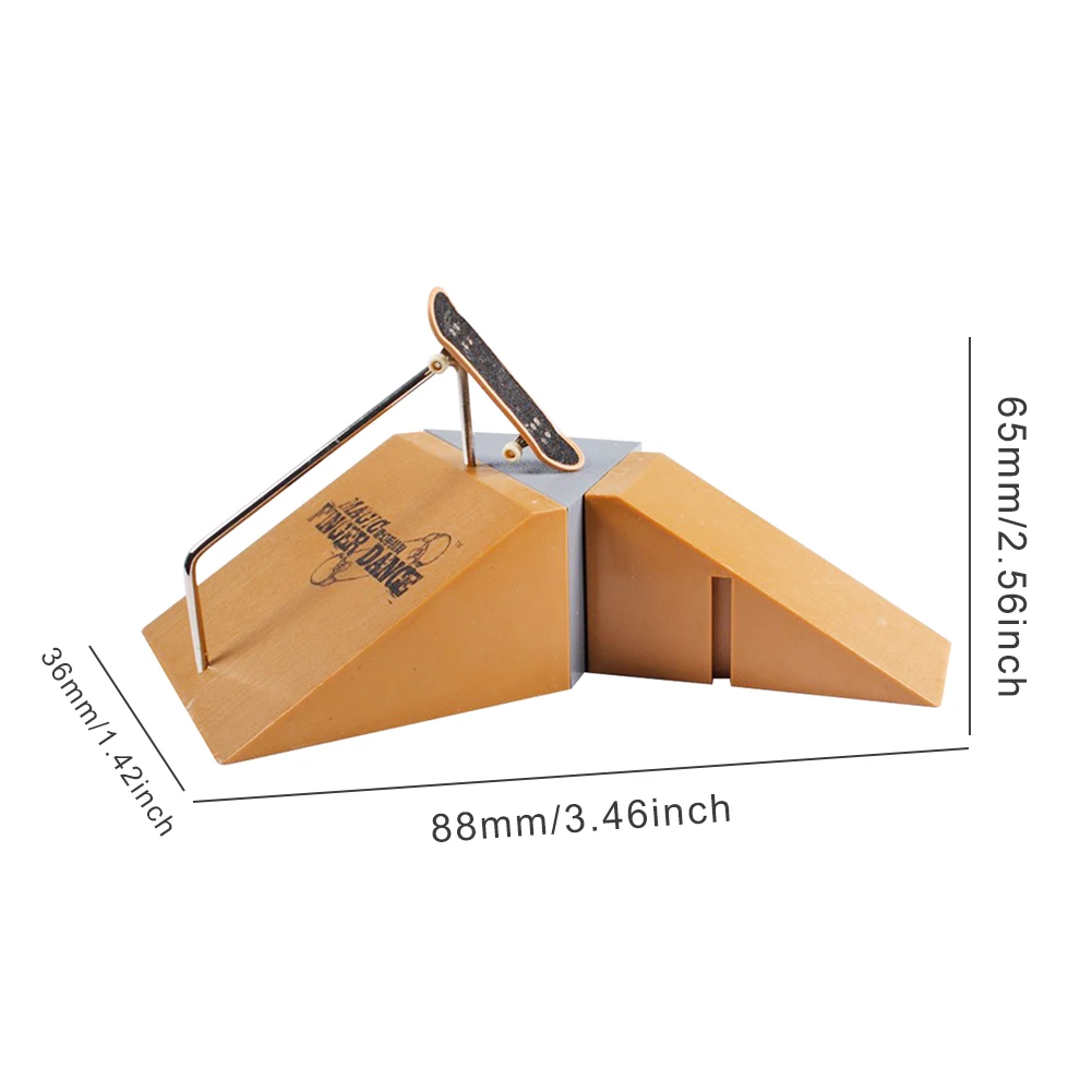 

Skate Park Kit Finger Skateboard Park Toy Mini Fingerboard Rails Set For Children Adults Finger Skateboard Venue