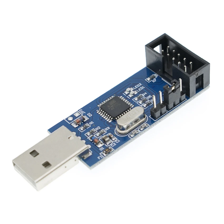 1 шт. USBASP USBISP AVR программист USB ISP USB ASP ATMEGA8 ATMEGA128 Поддержка Win7 64K