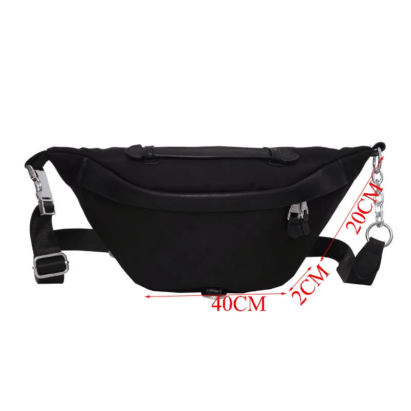Женская поясная сумка Высококачественная нейлоновая Большая вместительная