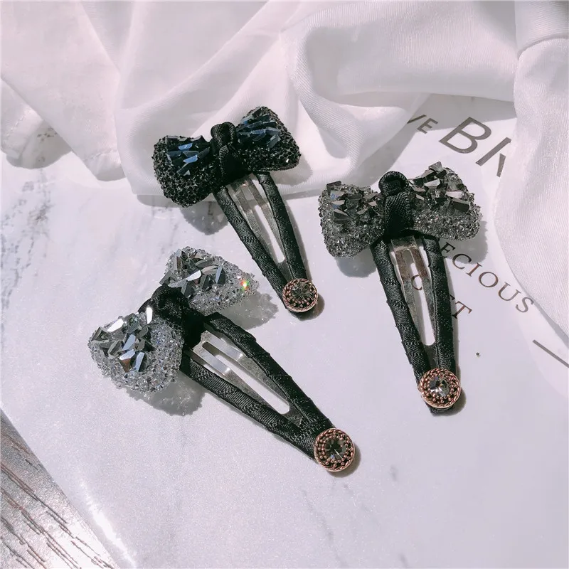 

Модные милые блестящие стразы для девочек, заколки для волос, женские аксессуары для волос, красивые заколки для волос, головные уборы, мале...