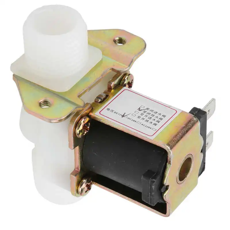 Соленоидный клапан запорного клапана латунный нейлоновый нормально замкнутый