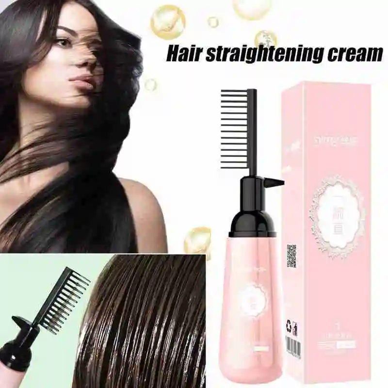 

Master Keratin Treatment Coconut Oil Hair Straightening Perm Straightening Free Comb Cream Hair Hair Cream Curly Soft P7W5