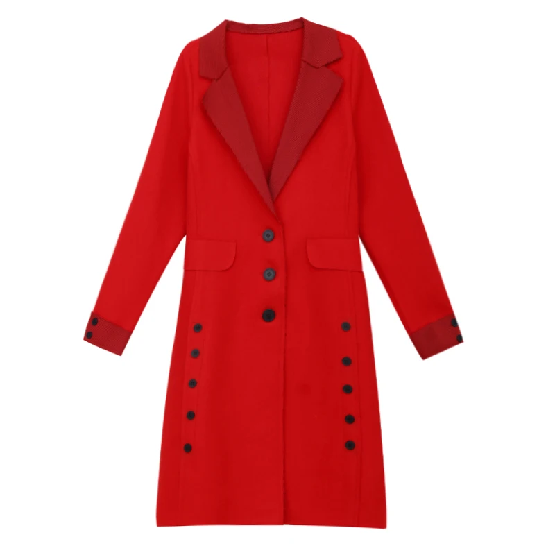 

5xl plus size oversized vintage short outwear ladies autumn coat jacket for women winter fashion red cloth coat female A5820