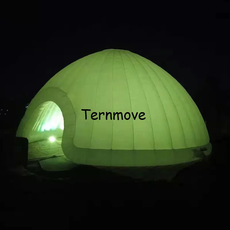 Kaufen Riesen LED Beleuchtung Aufblasbare Kuppel Zelt Für Party Dekoration Aufblasbare Festzelt Spielzeug Zelt Für Hochzeit/veranstaltungen/kommerziellen Verwenden